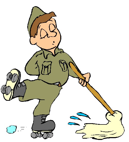 cleaning the house clipart - photo #27
